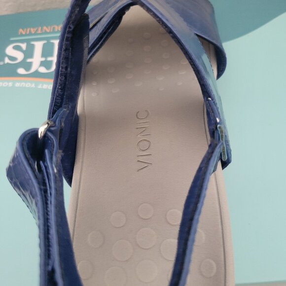 Vionic Blue Sandals - Picture 1 of 5